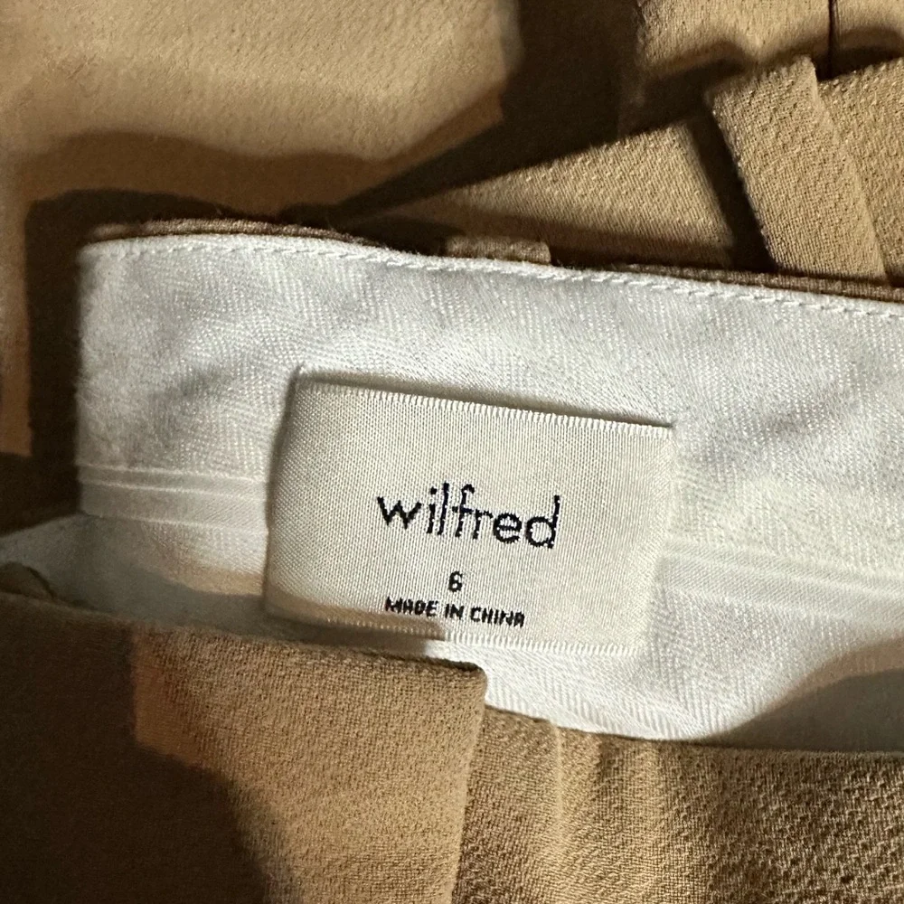 Wilfred Camel Effortless Pants - Picture 5 of 5